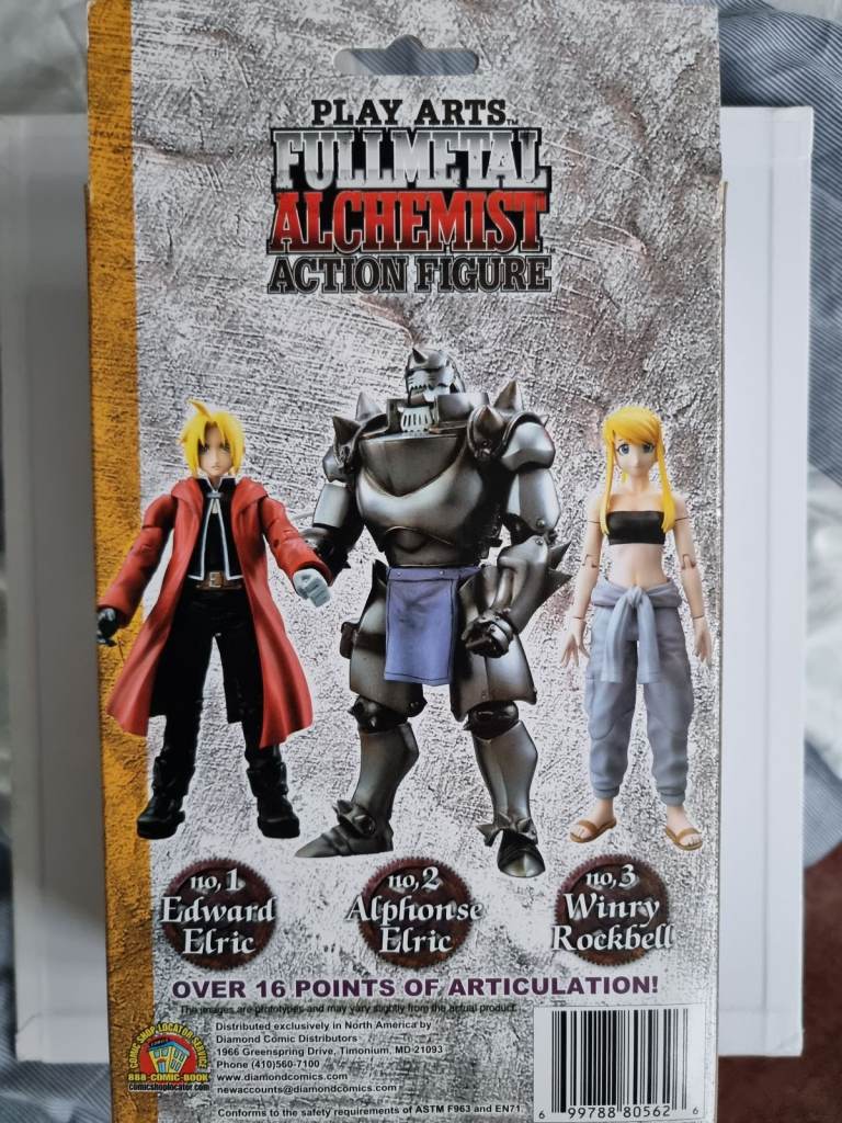 Fullmetal Alchemist Play ArtsFigure no. 03 