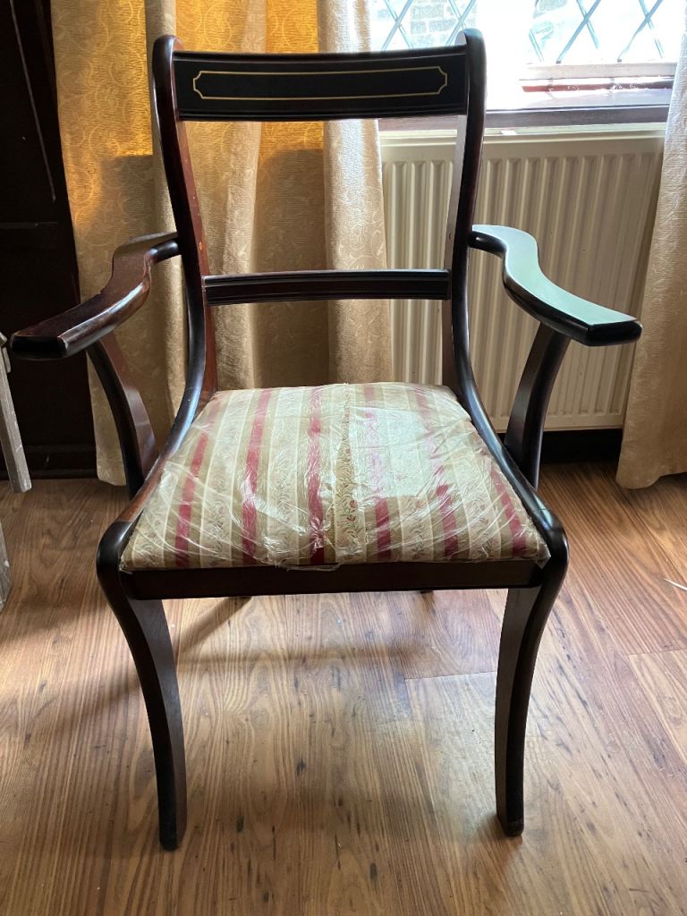 image for Set of six dining table chairs