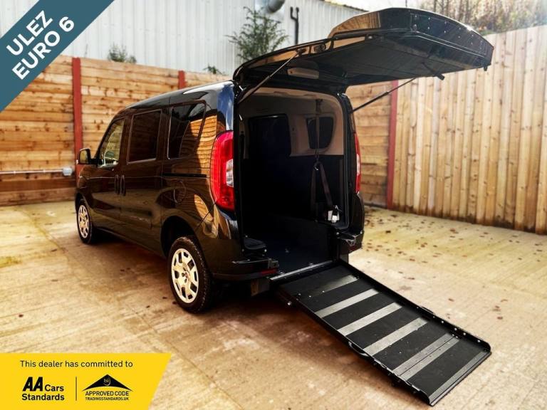 image for 2020 Fiat Doblo 3 Seat Wheelchair Accessible Disabled Access Vehicle WAV MPV Petrol Manual