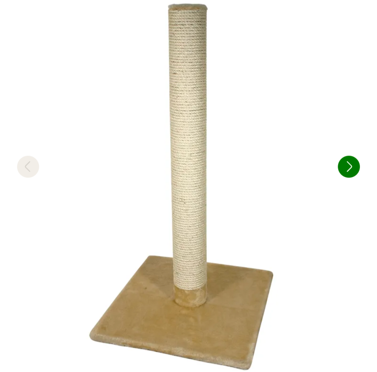 Long Cat Scratching Pole (80cms tall)