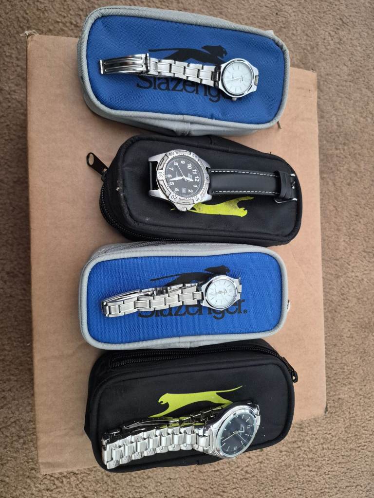 Four slazenger watches