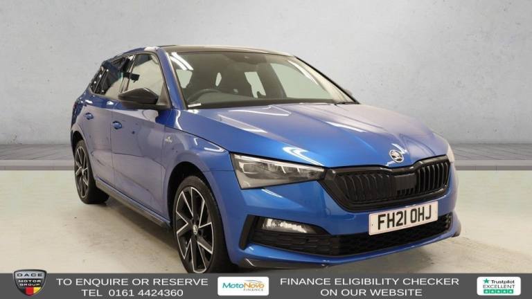 2021 Skoda Scala 1.0 TSI 110 Monte Carlo 5dr DSG HATCHBACK PETROL Automatic
