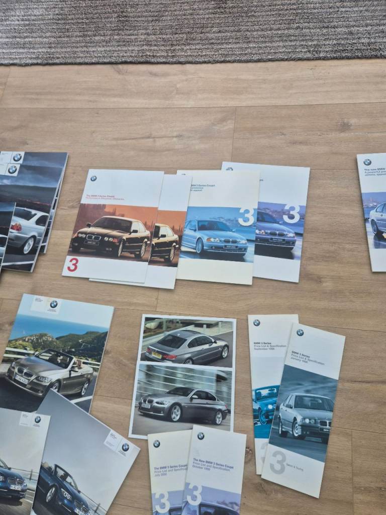BMW 3 SERIES BROCHURES & PRICE LISTS