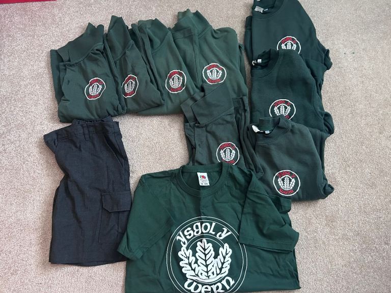School uniform -Ysgol y Wern 