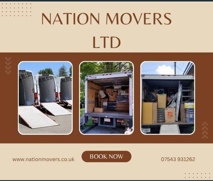 image for Man and Van Hire house office piano furniture move Rubbish removals service