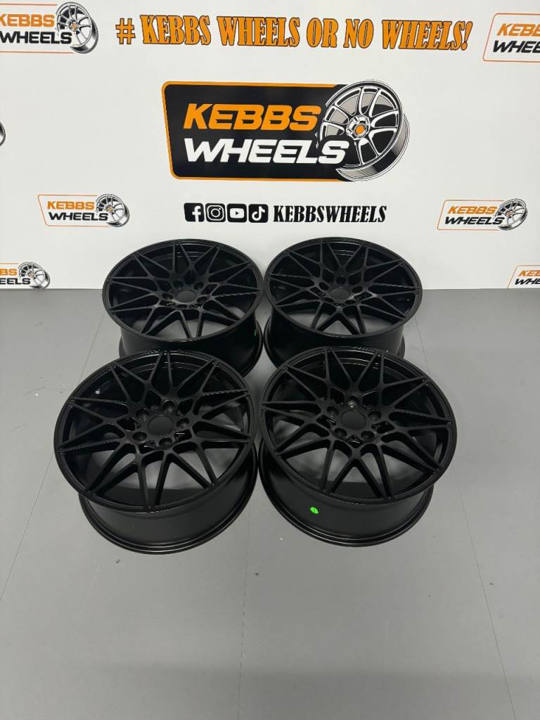 18” BMW 666M STYLE ALLOY WHEELS 1 SERIES 2 SERIES 3 SERIES 4 SERIES 5 SERIES 6 SERIES 
