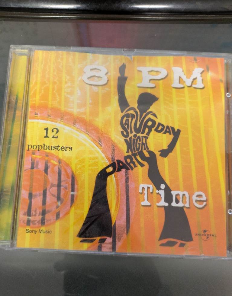  8 PM Saturday Night Party Time Indian Asian Hindi Bollywood Blockbuster Music CD ref 22