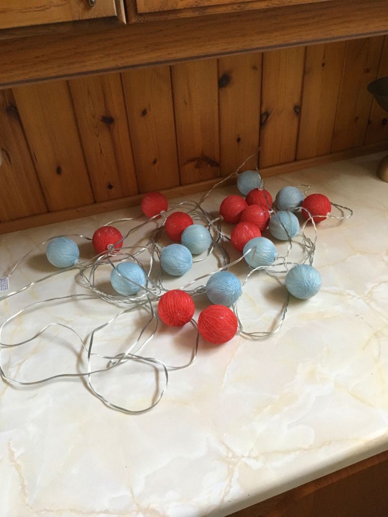 Indoor lights - Red & Blue