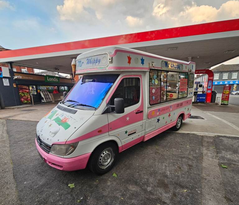MERCEDES SPRINTER 311 ICE CREAM VAN READY FOR WORK 