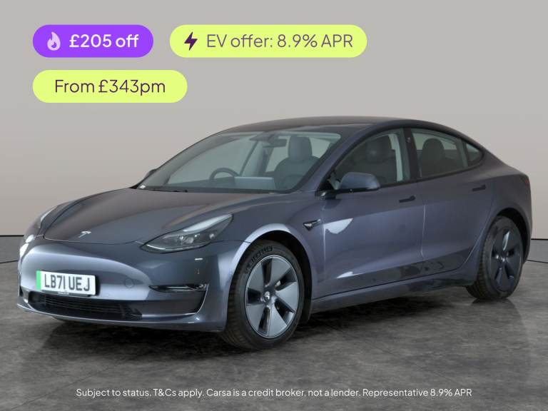 2021 Tesla Model 3 (Dual Motor) Long Range Saloon 4dr Electric Auto 4WDE (346 ps) - PARK ASSIS Sa...