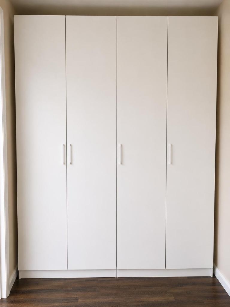 IKEA PAX 4 Door Wardrobe – White | 236cm High | Delivery Available