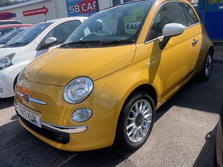 2013 13 FIAT 500C 1.2 LOUNGE CONVERTIBLE 2DR PETROL MANUAL EURO 5 (69 BHP)