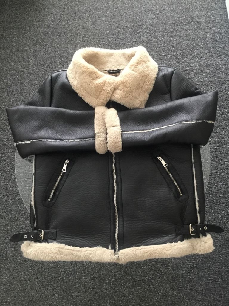 Ladies Flying Jacket Uk 12 -14 