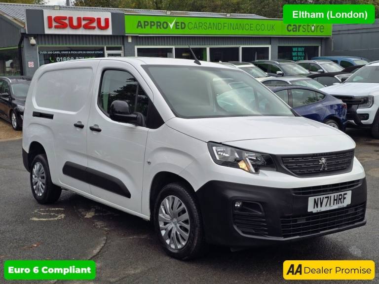 2021 Peugeot Partner 950 1.5 BlueHDi 100 Professional Prem Van [6Speed] PANEL VAN DIESEL Manual