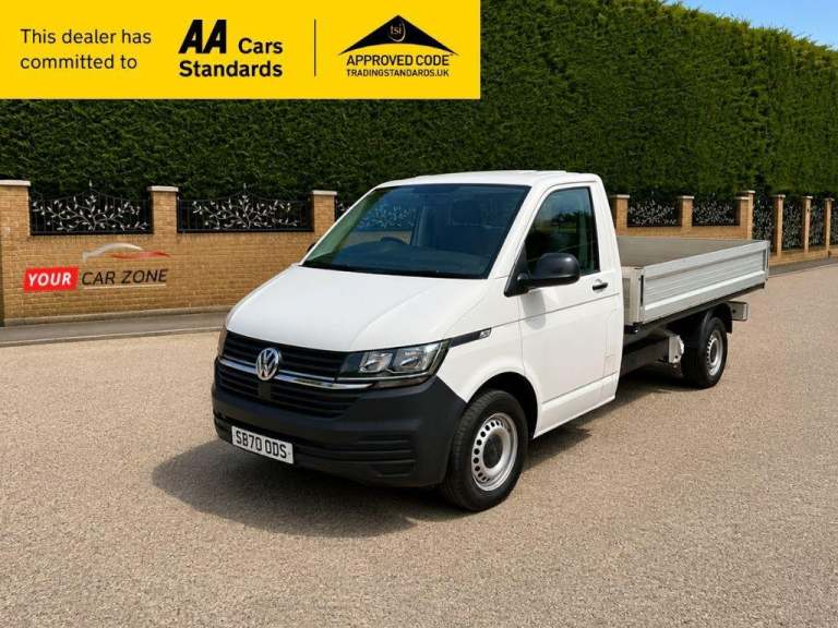 2020 Volkswagen Transporter 2.0 TDI T30 Low Loader Dropside LWB Euro 6 (s/s) 2dr Dropside Diesel ...