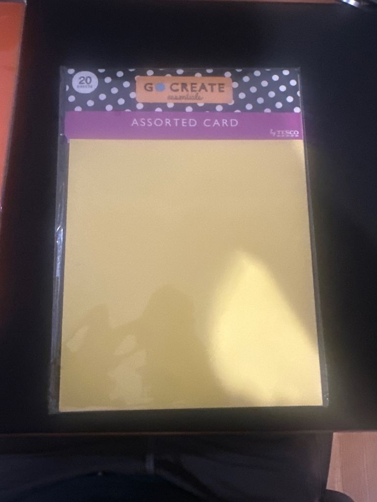 New Go Create Assorted Card Pack - 20 Sheets