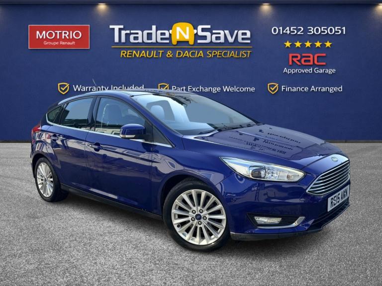 2015 Ford Focus 1.5 EcoBoost 182 Titanium X 5dr HATCHBACK Petrol Manual
