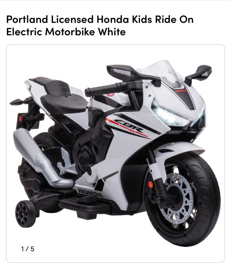 Honda Kids Ride on Electric Motorbike
