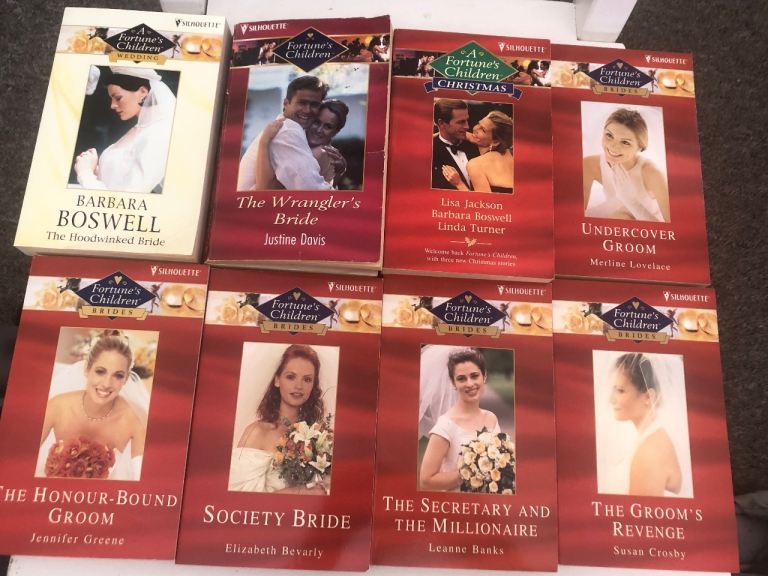 10 x Silhouette Fortune's Children Brides & Christmas (x3) Novels ~ 8 Books