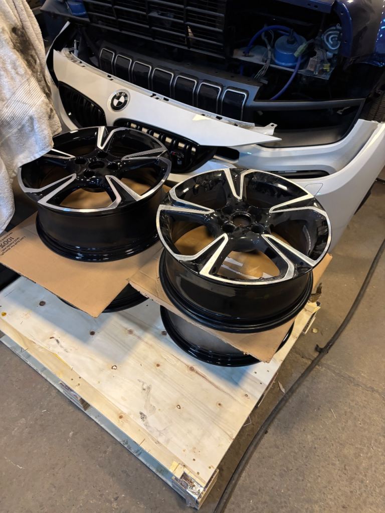 Vaxhuall Corsa F set alloy wheels Elite refurbished 