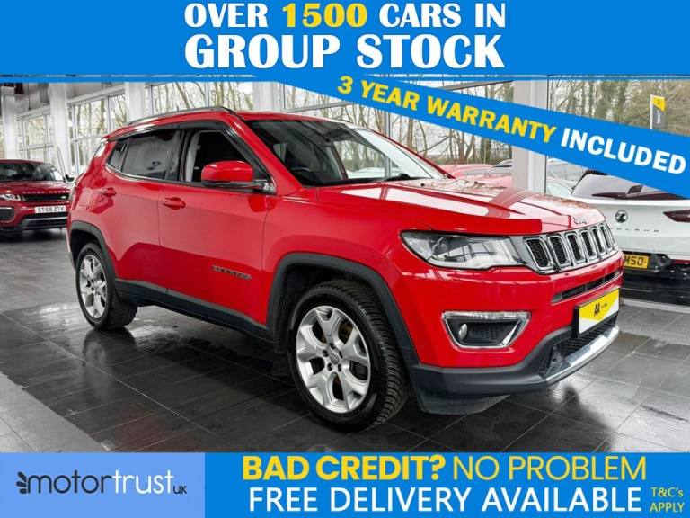 2019 Jeep Compass 1.4T MultiAirII Limited SUV 5dr Petrol Manual Euro 6 (s/s) (140 ps) F/S/H!  EST...