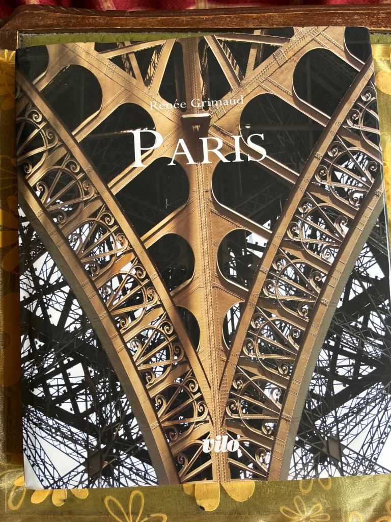 Paris colour illustrated large hardback book