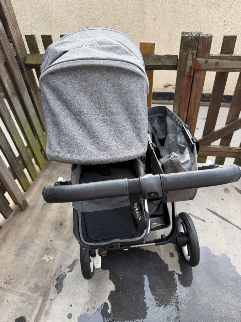 Bugaboo Donkey 5 Pushchair - Grey, Fair Condition