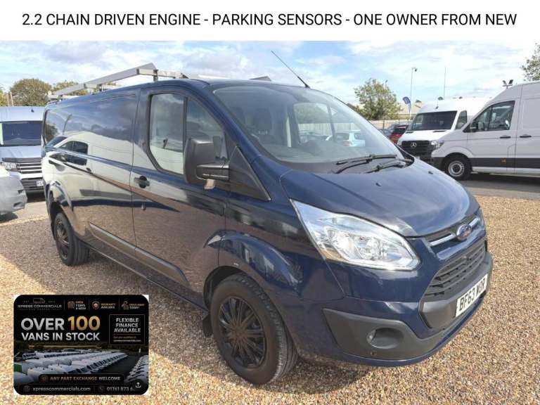 2013 Ford Transit Custom 2.2 TDCi 330 Trend Panel Van 5dr Diesel Manual L2 H1 (197 g/km, 123 bhp)...