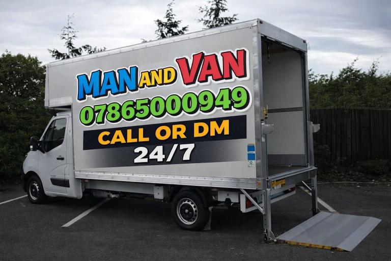 CHEAP & LOCAL DUMP CLEARANCE NATIONWIDE HOUSE REMOVAL WASTE CLEARANCE FLAT MOVERS MAN WITH VAN 24/7
