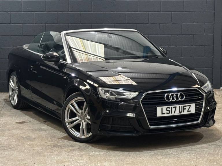 2017 Audi A3 1.4 TFSI S Line 2dr CONVERTIBLE PETROL Manual