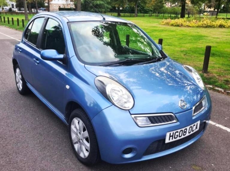 2008 Nissan Micra 1.2 Manual Acenta+ 5dr . 82000 Miles. ULEZ Free. CHEAP. PX OK HATCHBACK Petrol ...