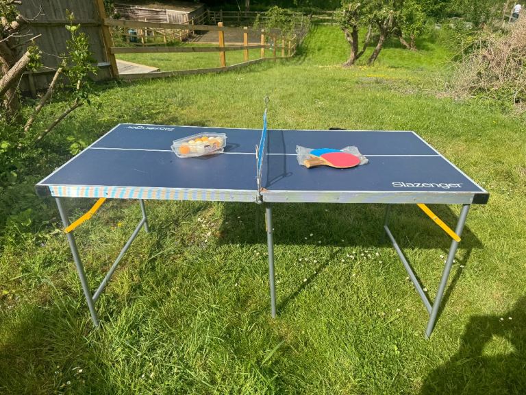 2/3 size table tennis (GCSE - sports studies) + bats and balls 