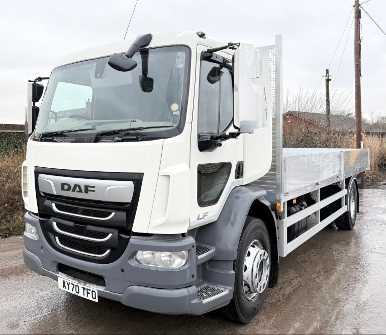 2020 DAF LF55,320 BRAND NEW ALLOY SCAFFOLD DOUBLE DROPSIDE 18 TON EURO-6 U-LEZ