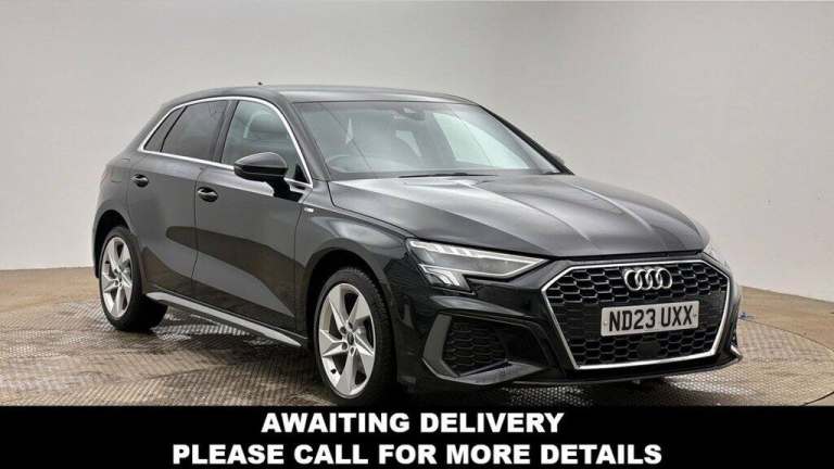 2023 Audi A3 1.4 TFSIe 40 S line Sportback 5dr Petrol Plug-in Hybrid S Tronic Euro 6 (s/ Hatchbac...