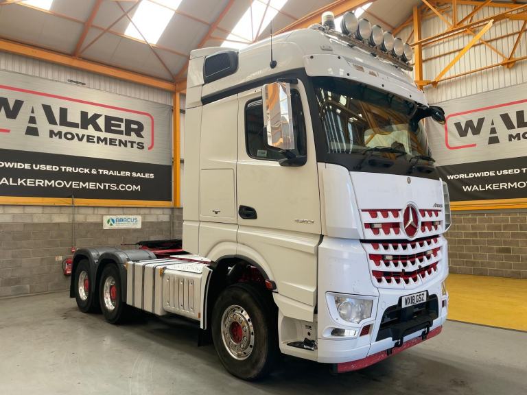 MERCEDES AROCS 3363 6X4 120 TONNE SPECIAL TYPES TRACTOR UNIT - 2018 - WX18 GSZ