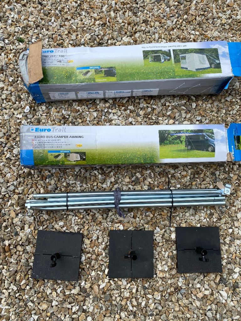 Camping VW T3, T4, T5, Transporter canopy awning and privacy room