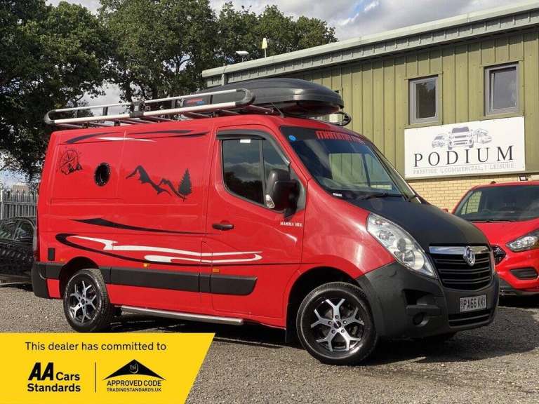 2016 Vauxhall Movano 2.3 CDTi BiTurbo H1 Van 145ps PANEL VAN DIESEL Manual