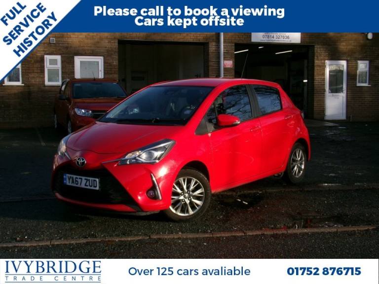 2018 67 TOYOTA YARIS 1.5 VVT-I ICON HATCHBACK 5DR PETROL MANUAL EURO 6 (111 PS)