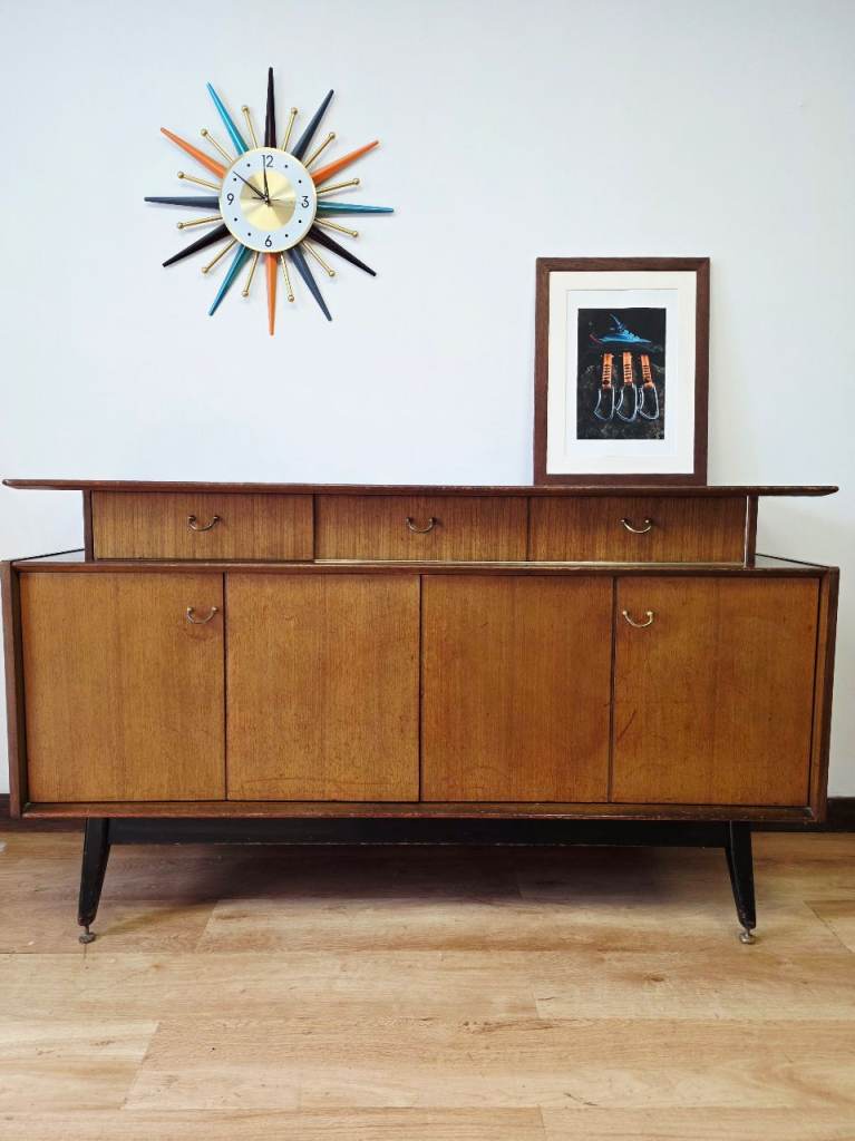  G Plan Librenza Tola Sideboard | Mid Century Teak Cabinet | £195