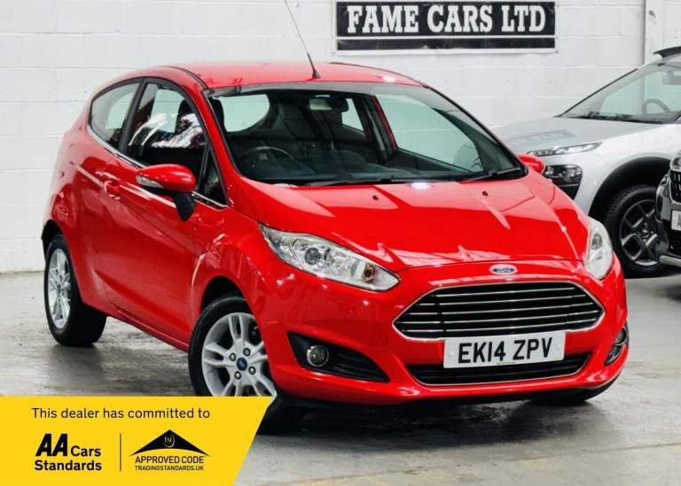 2014 Ford Fiesta 1.0 EcoBoost Zetec 3dr Powershift HATCHBACK PETROL Automatic