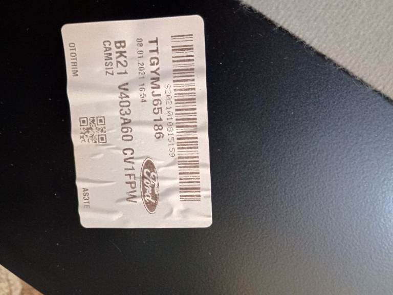 Bulkhead for ford transit custom van 