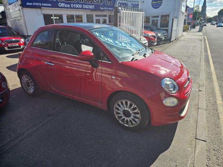 2017 Fiat 500 1.2 Lounge Euro 6 (s/s) 3dr HATCHBACK Petrol Manual