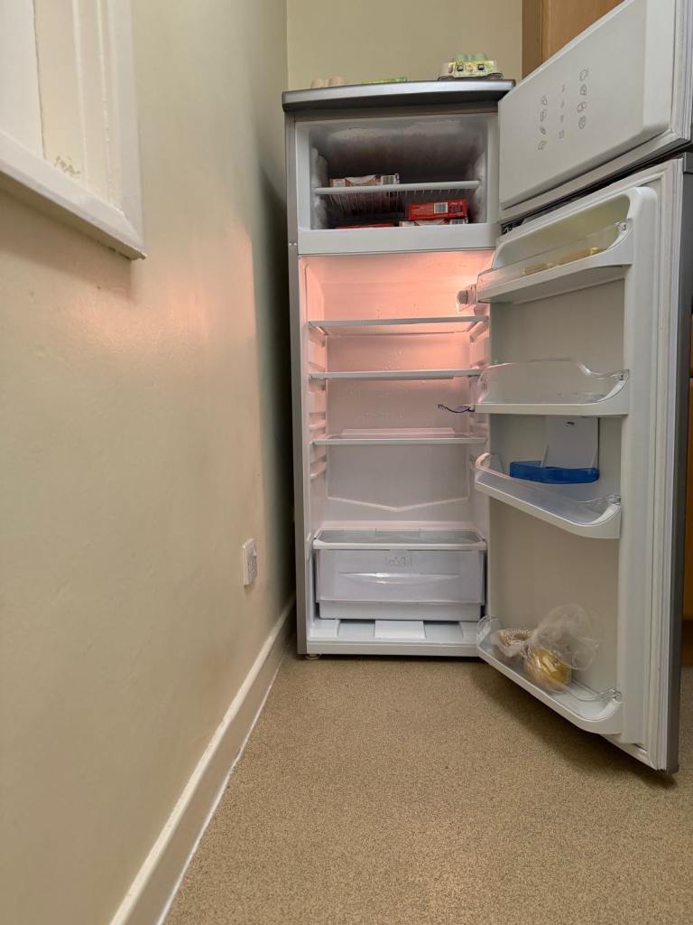 Small grey fridge 