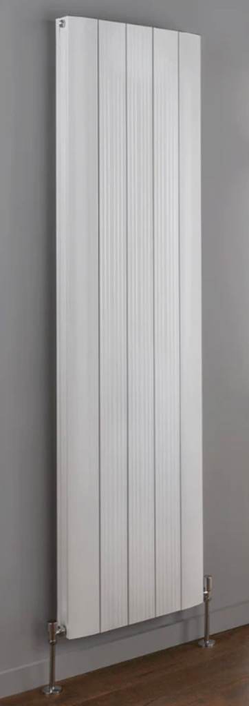 Astute (H)1800mm x (W)372mm Double Panel (White) Vertical Radiator