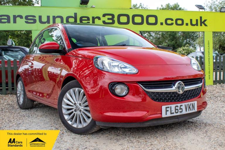 2015 Vauxhall ADAM 1.2 Adam Glam 3dr Hatchback Petrol Manual