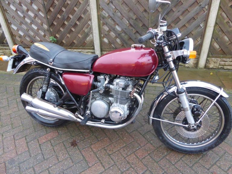 HONDA CB 500 FOUR N REG 1974  HAD IT STARTED SOLD AS PROJECT