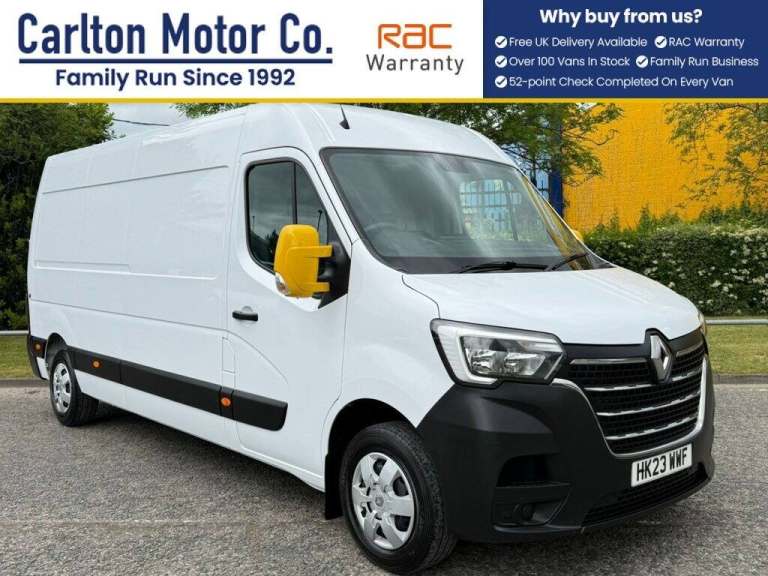 2023 Renault Master 2.3 dCi 35 Business+ Panel Van LWB Medium Roof [ Air Con ] Euro 6 (135 ps) Pa...