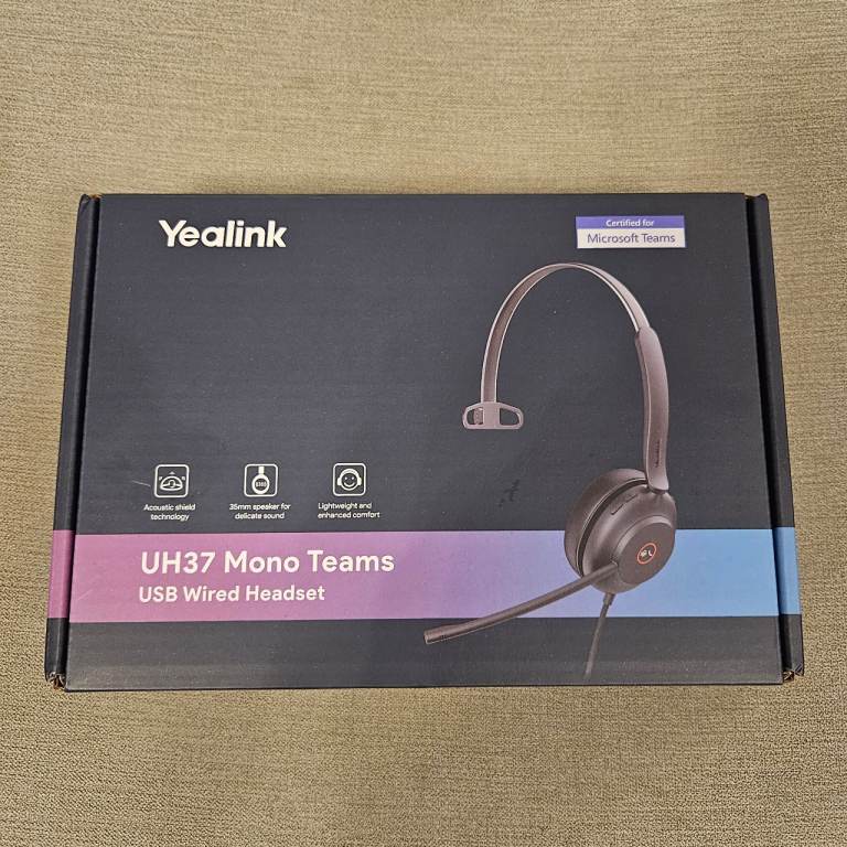 Yealink UH37 Mono Headset