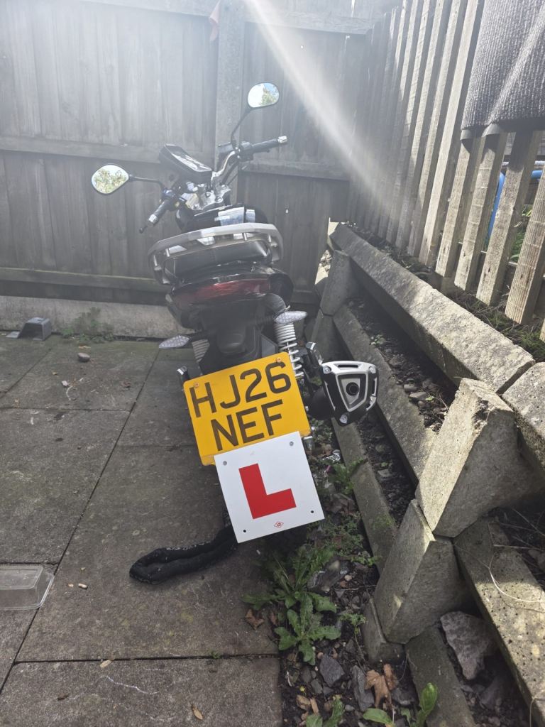 Yamasaki F31-50 Geared 50cc Motorcycle (2026) – Very Low Mileage, Excellent Condition