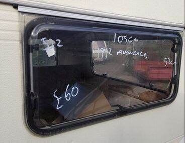 92 Avondale caravan side window 